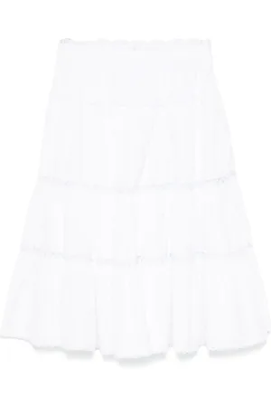 ERMANNO SCERVINO Midirock mit Spitzendetail