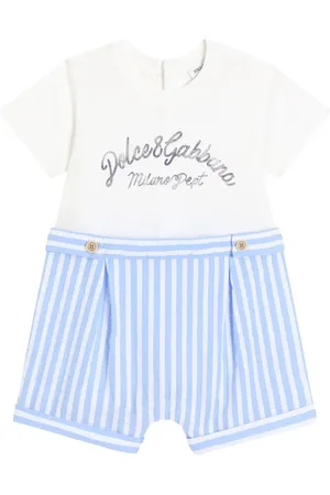 Dolce & Gabbana Gestreifter Strampler