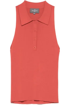 ERIC BOMPARD Top mit Poloshirtkragen