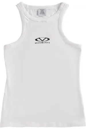 Vetements Tanktop mit ovalem Logo