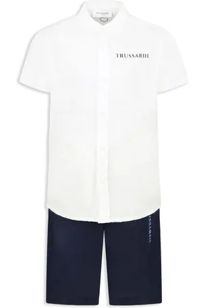 Trussardi Set aus Hemd und Shorts