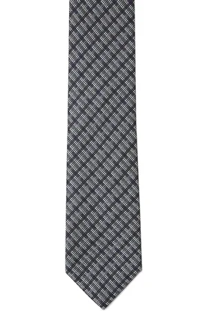 BRIONI Geometrisch gemusterte Krawatte