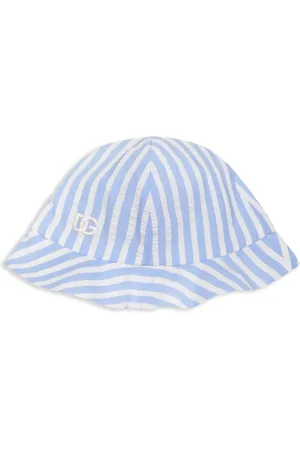 Dolce & Gabbana Fischerhut mit Logo-Stickerei