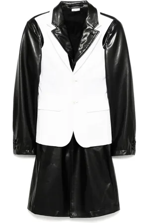 Comme des Garçons Mantel im Layering-Look