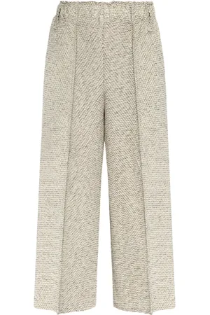 Issey Miyake Hose mit Bundfalten