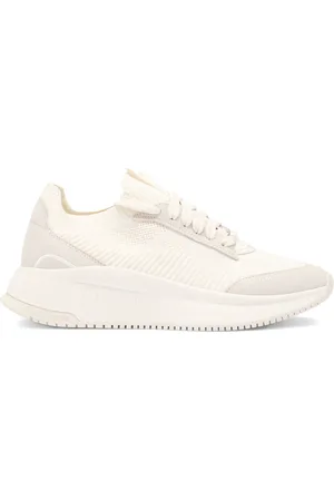 HUGO BOSS Sneakers mit Wildledereinsätzen