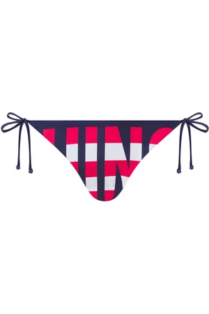 Moschino Bikinihöschen mit Logo-Print