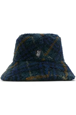 Burberry Karierter Flanell-Fischerhut