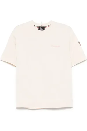 Moncler T-Shirt mit Logo-Prägung