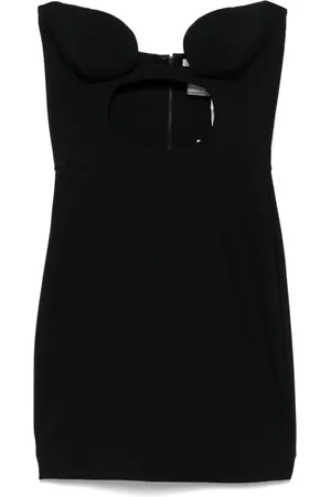 Nensi Dojaka Minikleid mit Cut-Outs