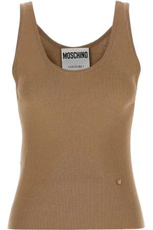 Moschino Geripptes Tanktop