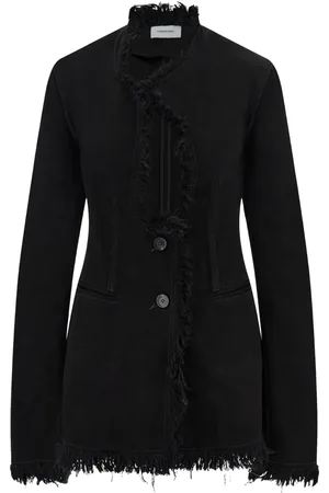 Salvatore Ferragamo Blazer mit Fransen