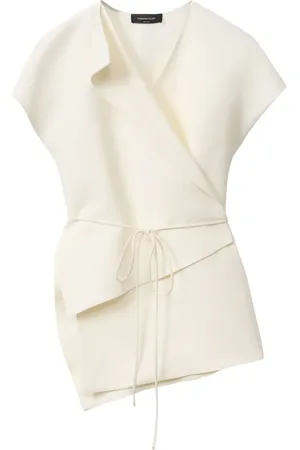 Fabiana Filippi Bluse im Wickelstil