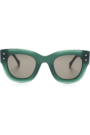 Carolina Herrera Sonnenbrille im Butterfly-Design