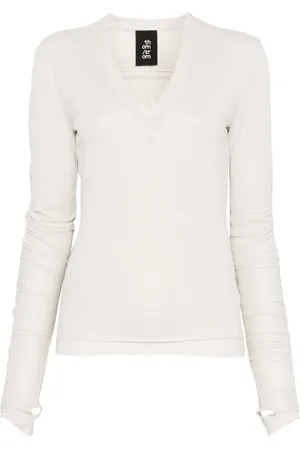 THOM KROM Gerafftes Tanktop