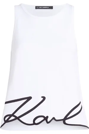 Karl Lagerfeld Top mit Signaturen