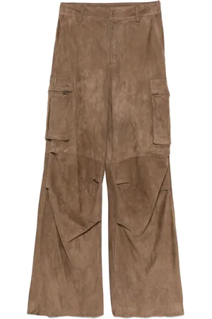 SALVATORE SANTORO Cargohose aus Wildleder