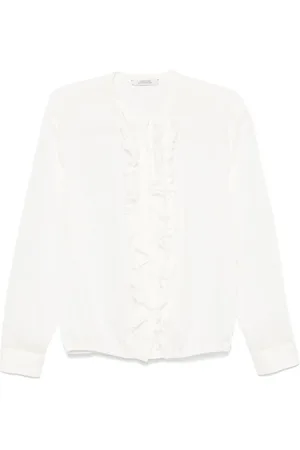 Dorothee Schumacher T-Shirt mit Rüschenborten