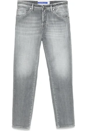 Jacob Cohen Schmale Cropped-Jeans