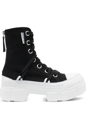 vic matiè Plateau-Sneakers aus Canvas