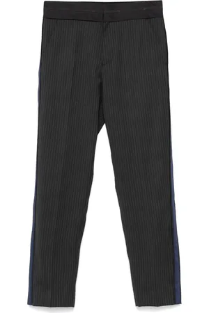 UNDERCOVER Tapered-Hose mit Nadelstreifen