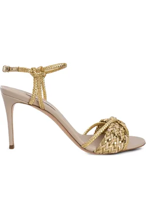 Casadei Gewebte Sandalen 111mm