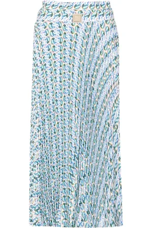 Tory Burch Maxirock mit abstraktem Print