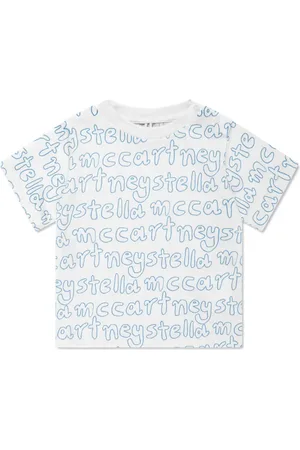 Stella McCartney T-Shirt mit Logo-Print