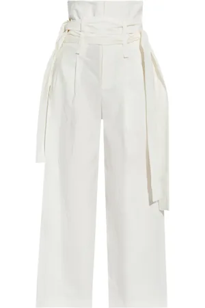 Issey Miyake Hose mit hohem Bund