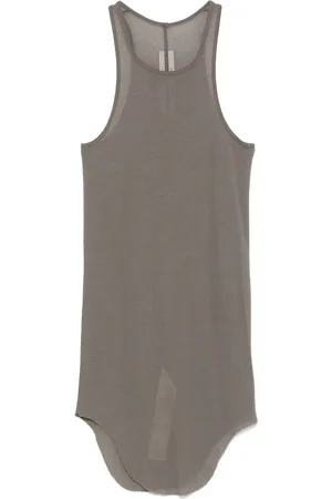 Rick Owens Geripptes Tanktop