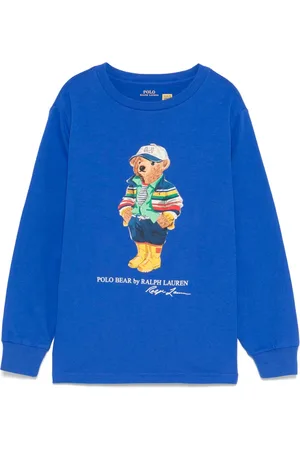 Ralph Lauren T-Shirt mit Polo Bear-Print