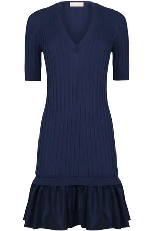 Liu Jo Minikleid aus geripptem Strick