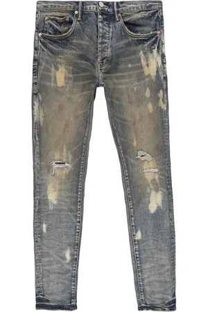 Purple Brand Gerade Jeans im Distressed-Look