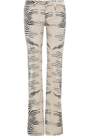 Roberto Cavalli Hose mit Tiger-Print