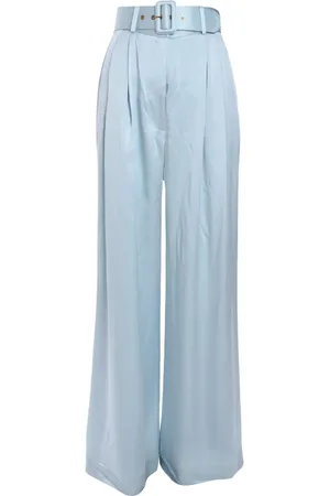 ZIMMERMANN Seidenhose mit Falten