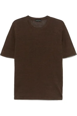 Roberto Collina T-Shirt aus Leinen