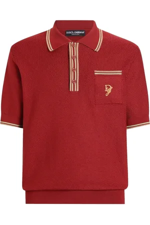 Dolce & Gabbana Poloshirt mit Logo-Stickerei