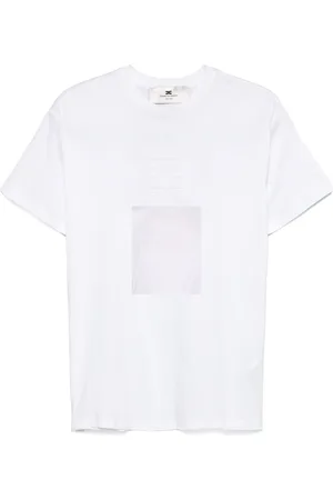 Elisabetta Franchi T-Shirt mit Logo-Prägung