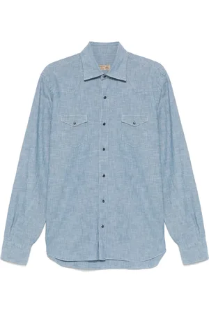 BARBA Klassisches Jeanshemd
