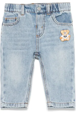 Moschino Jeans mit Teddy-Stickerei