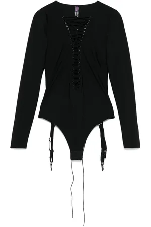 MAISON CLOSE Body mit Hosenträgern