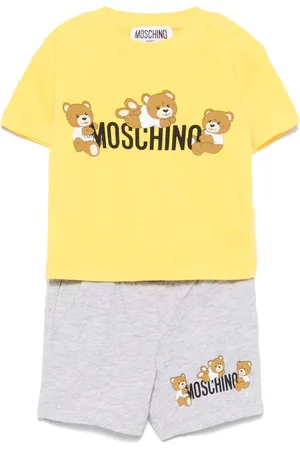 Moschino Set aus T-Shirt und Shorts mit Teddy