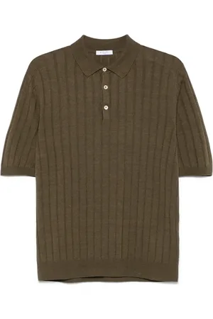 Boglioli Geripptes Poloshirt