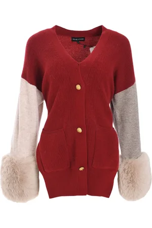Izaak Azanei Cardigan mit Schnürung
