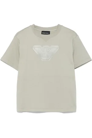 Emporio Armani T-Shirt mit Logo-Stempel