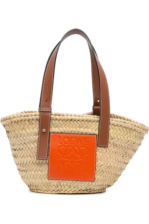 Loewe 2019 mini Tote Bag aus Raffiabast