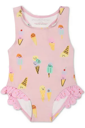 Stella McCartney Badeanzug mit Eiscreme-Print