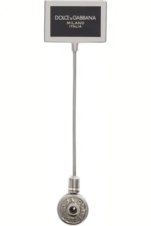 Dolce & Gabbana Anstecknadel mit Logo-Schild