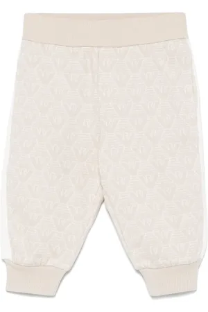Emporio Armani Jogginghose mit Logo-Jacquard