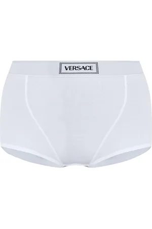 VERSACE Slip mit Logo-Bund